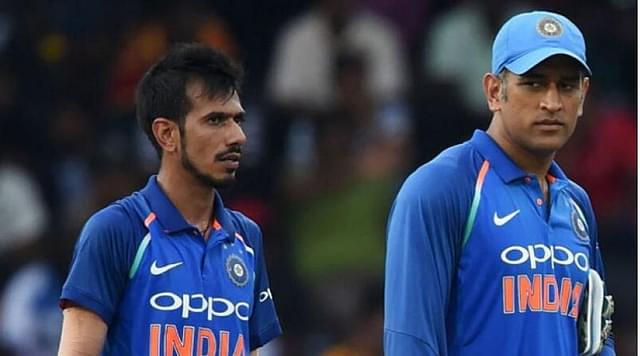 "We miss him a lot": Yuzvendra Chahal reveals MS Dhoni's preferred seat in team bus