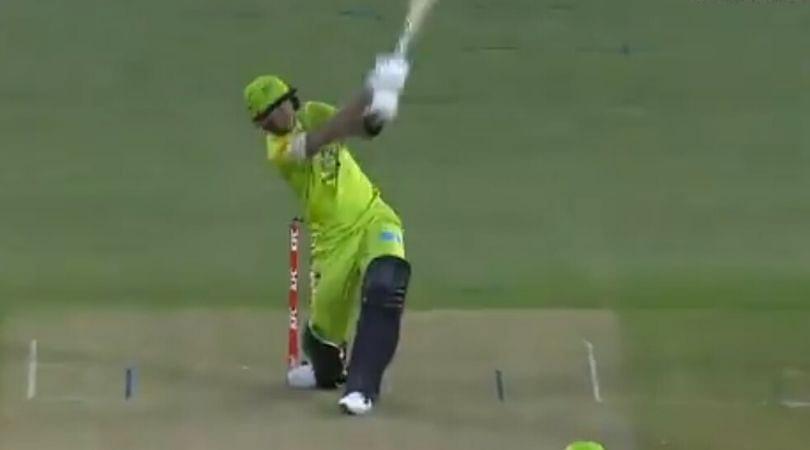 WATCH: Alex Hales hits Scott Boland for mountainous six over the roof at Bellerive Oval