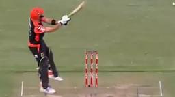 WATCH: Josh Inglis ramps Nathan Ellis for spectacular six over wicket-keeper's head