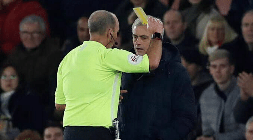 Jose Mourinho handed yellow card after being caught spying on Southampton’s tactics vs Tottenham