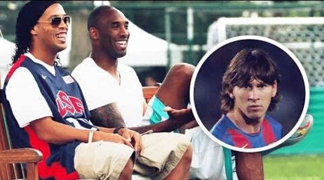 Kobe Bryant’s discussion with Ronaldinho about a 17year old Lionel Messi has gone Viral