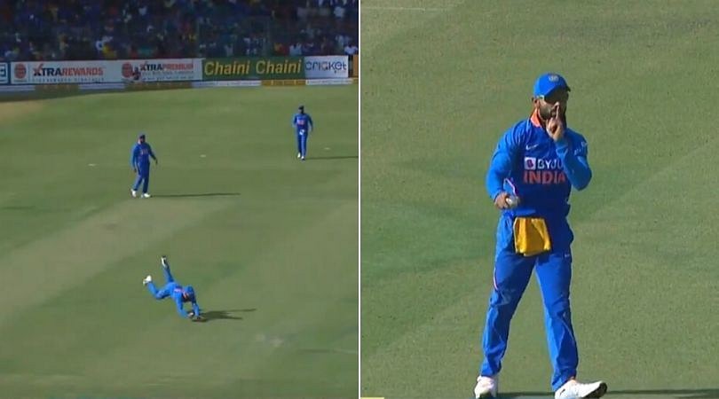 WATCH: Virat Kohli grabs first-rate catch to dismiss Marnus Labuschagne ...