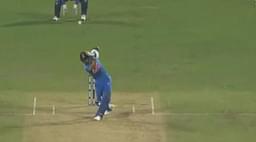 WATCH: Virat Kohli caresses classy six off Angelo Mathews in Pune T20I