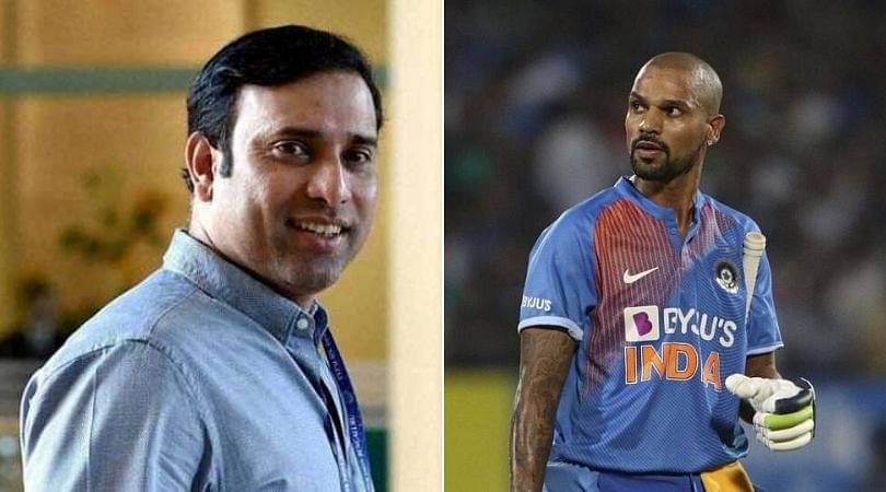 VVS Laxman omits Shikhar Dhawan from his Indian squad for ICC T20 World Cup 2020