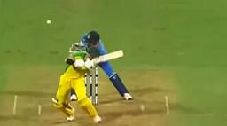 WATCH: Mumbai crowd chants 'Dhoni Dhoni' after KL Rahul fumbles behind the wickets vs Australia