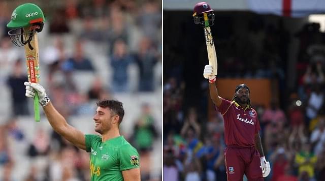 WATCH: Marcus Stoinis emulates Chris Gayle's celebration after scoring maiden BBL century vs Sixers