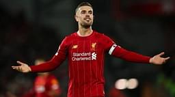 Jordan Henderson appears to say 'it's not good enough, it's s**t' after winning against Tottenham Hotspur