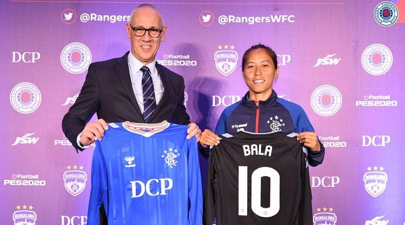 Rangers FC signs Indian woman footballer Bala Devi; first Asian footballer to join in history of club