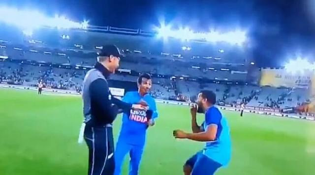 Martin Guptill calls Yuzvendra Chahal 'G**du' after India win against Newzealand