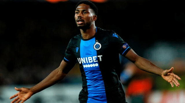 Club Brugge goal vs Man Utd Emmanuel Bonaventure scores a cheeky lob from 25 yards out