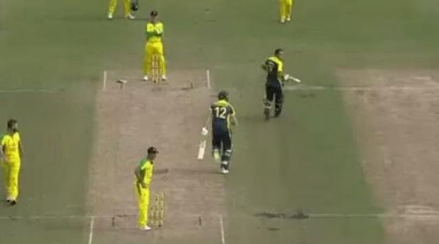 WATCH: Last-ball drama in Bushfire Relief Match; batsmen attempt to run four runs to tie the match