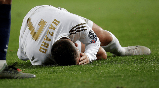 Eden Hazard injury news Real Madrid confirm hairline fracture to former Chelsea Superstar ahead of UCL clash with Man City