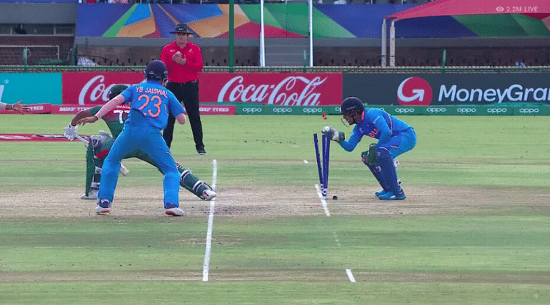 India Vs Bangladesh U19 World Cup Final: Dhruv Jurel Displays Lighting ...