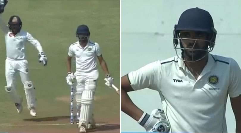 WATCH: Snehal Kauthankar furious with Nandan after being wrongly given out in Ranji Trophy quarter-final vs Gujarat