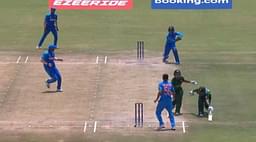 WATCH: Rohail Nazir and Qasim Akram involved in hilarious mix-up vs India in U-19 World Cup