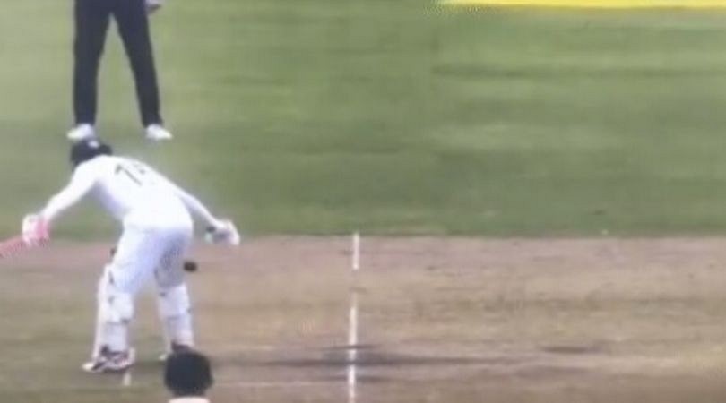 WATCH: Mushfiqur Rahim uses thigh to prevent ball from hitting stumps in Mirpur Test