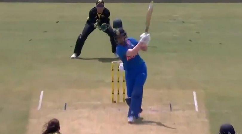 Shafali Verma’s Torches Her Way Down The Ground To Clobber An Expansive Six