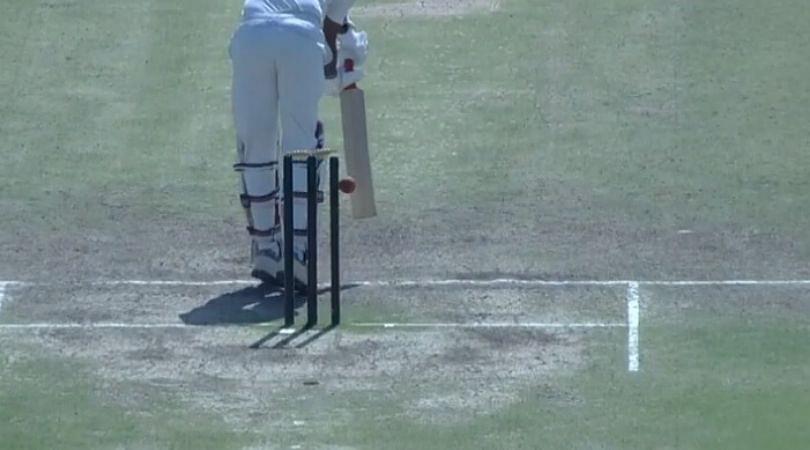 WATCH: Kamlesh Makvana survives against Royston Dias as bails don't fall despite ball hitting the stumps in Ranji Trophy