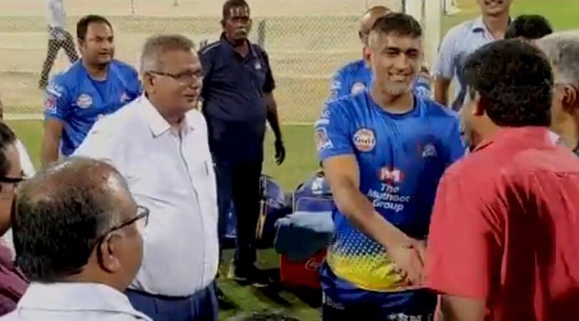 WATCH: MS Dhoni greets fans before leaving Chennai as IPL 2020 gets postponed