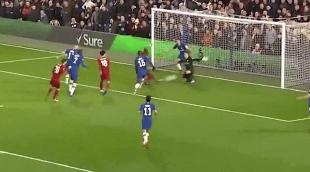 Kepa produces incredible triple save for Chelsea in 5 seconds vs Liverpool in the FA CUP