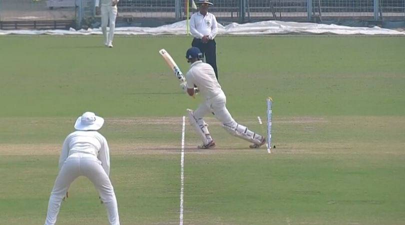 WATCH: Sudip Chatterjee survives despite getting hit-wicket off Ronit More in Bengal vs Karnataka Ranji semi-final