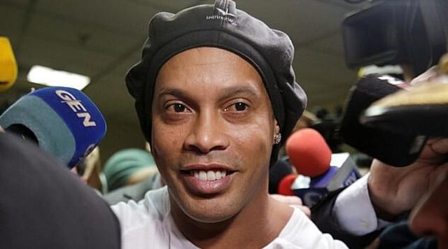 Ronaldinho wins six-a-side football tournament in Paraguayan prison; scores 5 goals