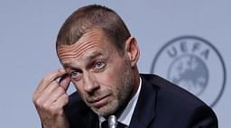 UEFA President comments on when Football will return amidst Coronavirus threat