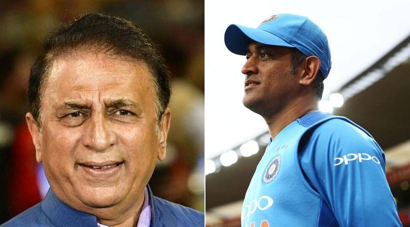 Sunil Gavaskar reveals how MS Dhoni used to travel in economy class during home series