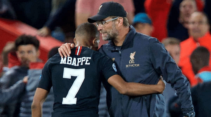 Liverpool Transfer News Jurgen Klopp Calls Kylian Mbappe S Dad To Get Ahead In Transfer Race The Sportsrush [ 450 x 810 Pixel ]