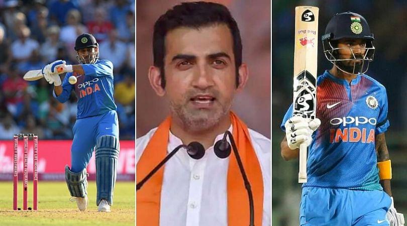 MS Dhoni replacement: Gautam Gambhir deduces KL Rahul "could be" apt replacement for Dhoni