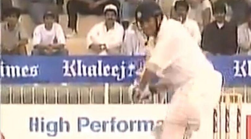 On This Day: Sachin Tendulkar scored eighth ODI century vs Pakistan in Sharjah