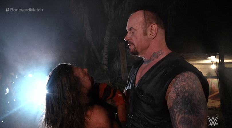Undertaker vs AJ Styles Wrestlemania 36 ‘Boneyard match’ proves to be an instant classic