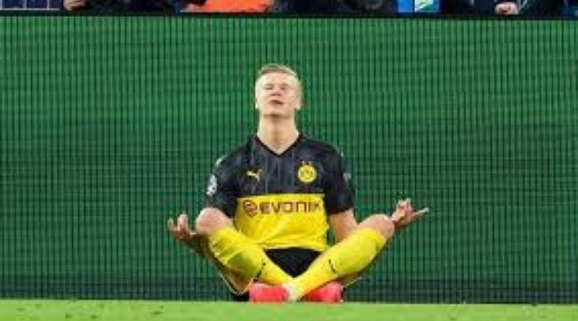 Erling Haaland gives reply to PSG players who mocked him by imitating yoga pose