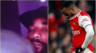 Arsenal release statement after video of Alexandre Lacazette inhaling balloon emerges