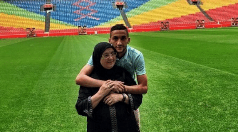 Chelsea bound Hakim Ziyech reduced to tears by his mother’s message