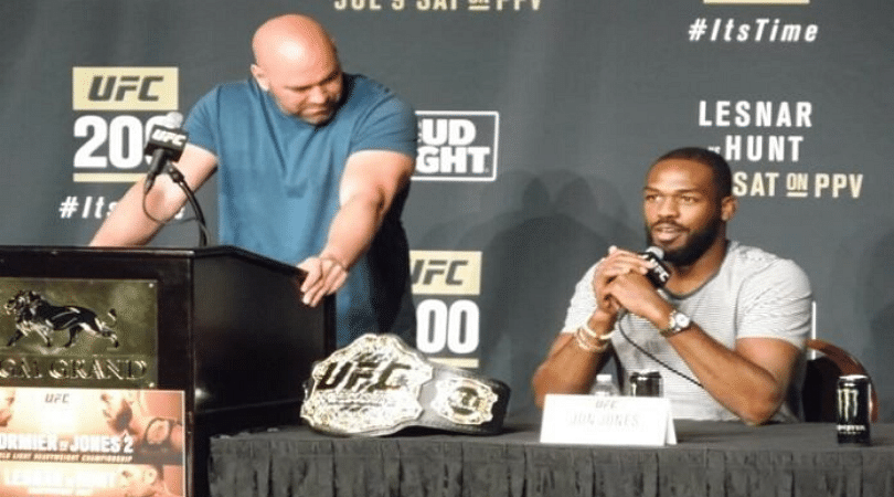Jon Jones challenges Dana White to release him from his UFC contract