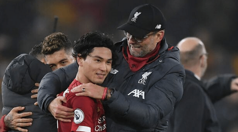 Takumi Minamino’s former boss reveals his text messages about his Liverpool teammates