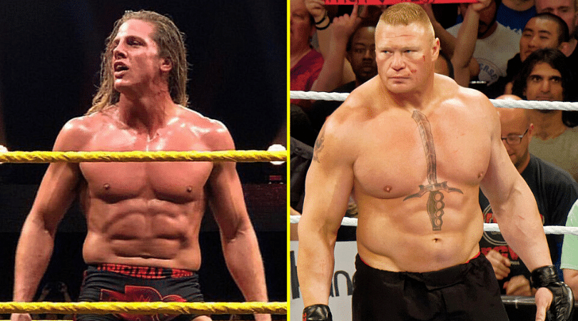Brock Lesnar told Matt Riddle they would never work together