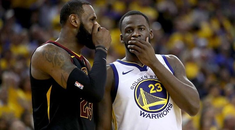 Draymond green and lebron hot sale james