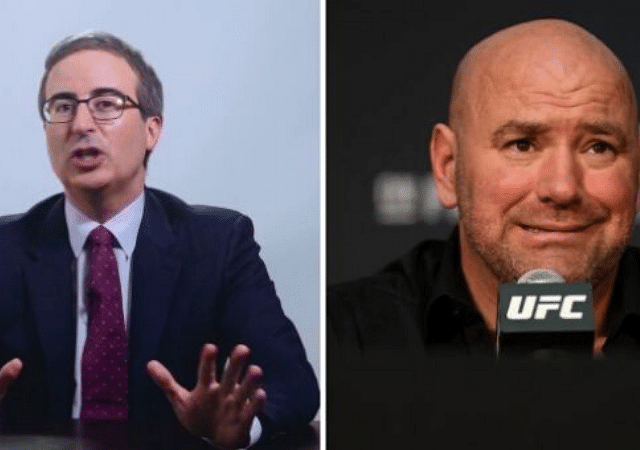 John Oliver tears into Dana White for trademarking ‘UFSea’