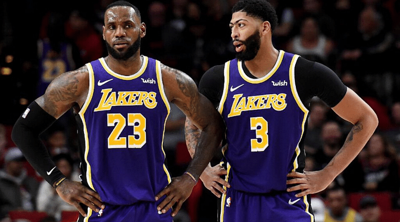 Lakers starting lineup 2020