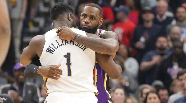 zion williamson and lebron james