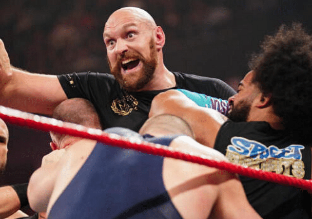 Tyson Fury back in the WWE?
