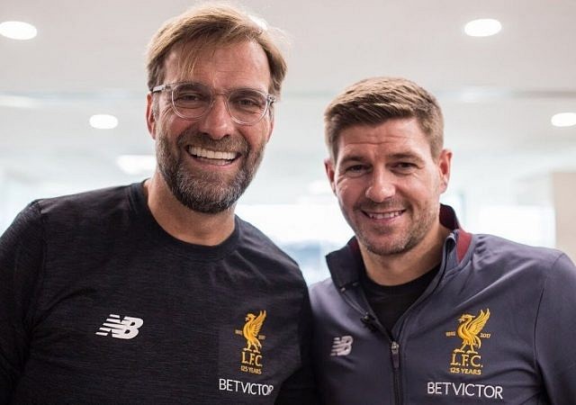 Jurgen Klopp answers special request made by Liverpool legend Steven Gerrard