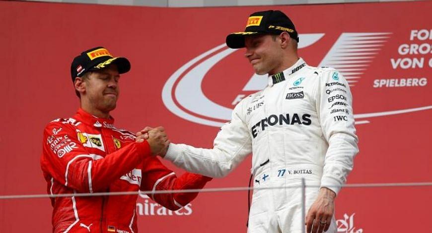 Sebastian Vettel to Mercedes: Valtteri Bottas confirms whether former Ferrari driver will replace him