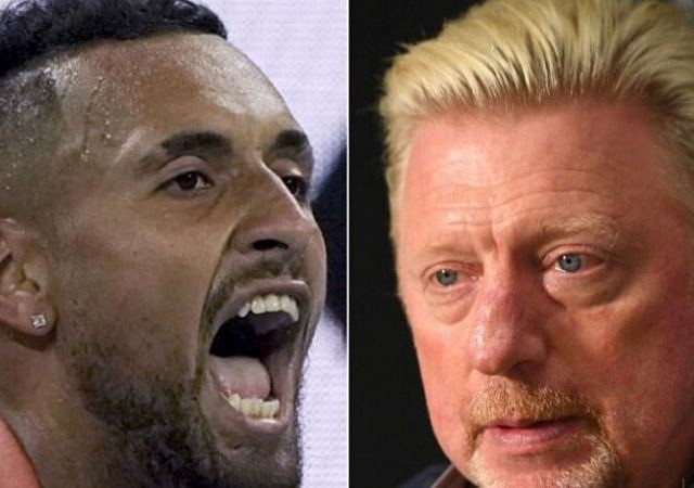 Boris Becker and Nick Kyrgios engage in a war of words over the Adria Tour coronavirus fiasco
