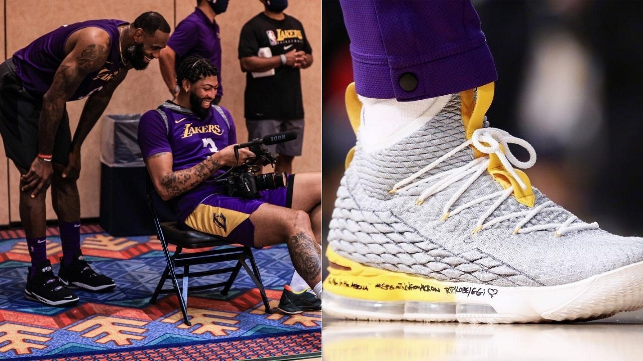 lakers tennis shoes