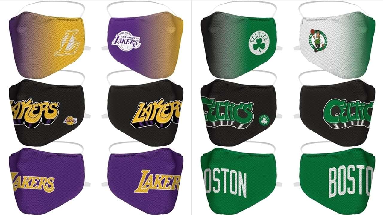 NBA face masks From where can you buy Lakers, Celtics, Warriors