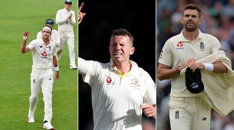 Peter Siddle bats for Stuart Broad playing ahead of James Anderson in 2021-22 Ashes