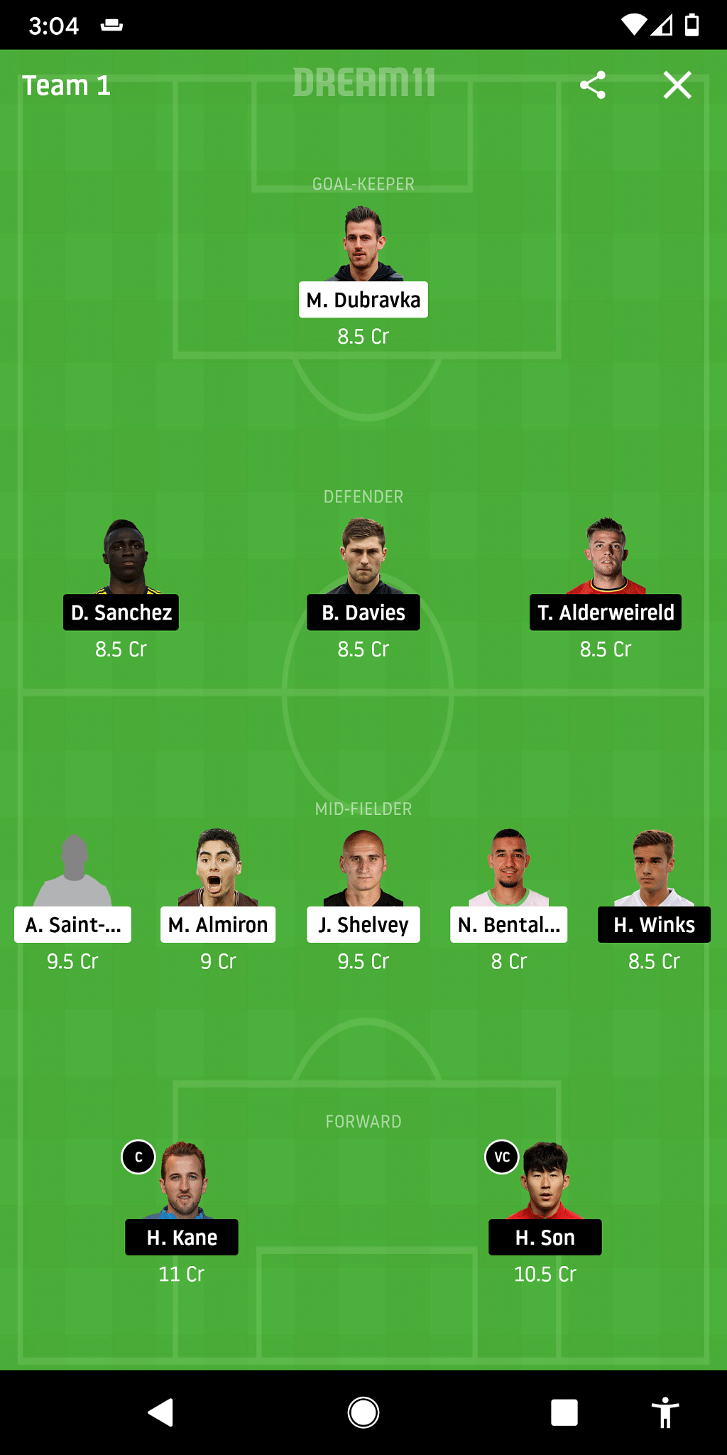 NEW vs TOT Dream11 Prediction : Newcastle United Vs Tottenham Hotspur ...